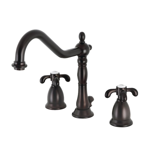 KS1995TX 8" Widespread Bathroom Faucet, Oil Rubbed Bronze